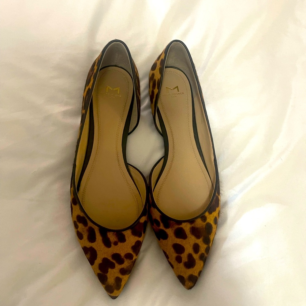 Marc Fisher Cheetah Print Flats